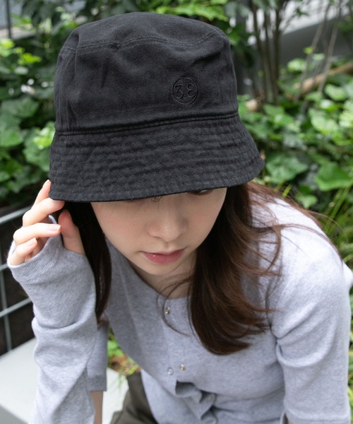 3.3 Field Trip （3.3フィールドトリップ）の「【UNISEX】3.3 Field Trip／ミニロゴバケハ 2967969（ハット・レディース・ブラック/ベージュ・FREE）」の15枚目の写真