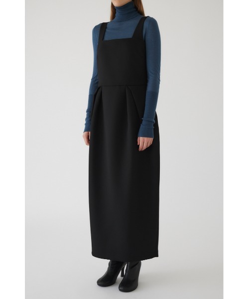 タグ付き新品　リムアーク　コクーンジャンバースカートワンピース黒36 タグ付き新品 リムアーク コクーンジャンバースカートワンピース