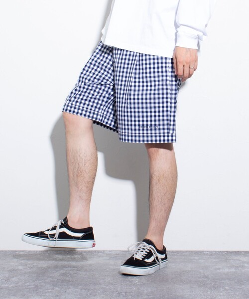 GLOSTER(グロスター)の「【GLOSTER/グロスター】POPギンガムチェックショーツ(その他パンツ・メンズ・ブラック/グリーン/ネイビー・M/L)」の15枚目の写真