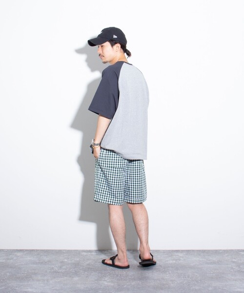 GLOSTER(グロスター)の「【GLOSTER/グロスター】POPギンガムチェックショーツ(その他パンツ・メンズ・ブラック/グリーン/ネイビー・M/L)」の20枚目の写真