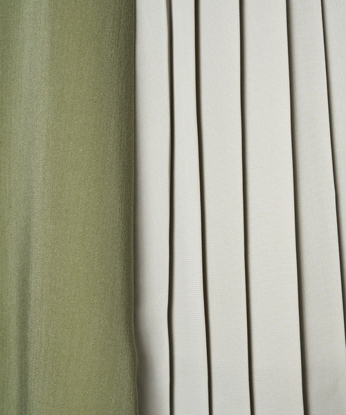 REDYAZEL（レディアゼル）の「【新色追加！】トレンチカラーブロックプリーツシャツワンピース（ワンピース・レディース・カーキ/パープル/ネイビー/ボルドー/ミント/ダークブルー・SMALL/MEDIUM）」の15枚目の写真