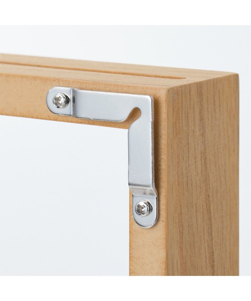 木製フレーム・L判サイズ用 有効表示寸法：約85×123mm（フォト