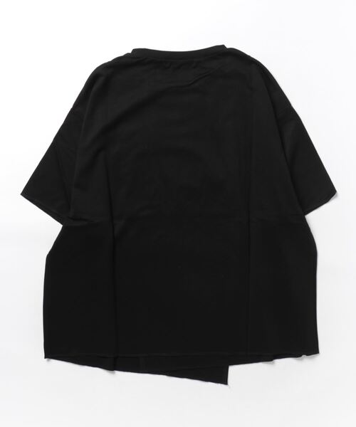 ADANS(アダンス)の「ADANS/アダンス/BIG CLIP TEE(Tシャツ/カットソー・メンズ・ブラック・S/L)」の2枚目の写真