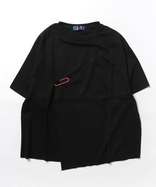 ADANS(アダンス)の「ADANS/アダンス/BIG CLIP TEE(Tシャツ/カットソー・メンズ・ブラック・S/L)」の5枚目の写真