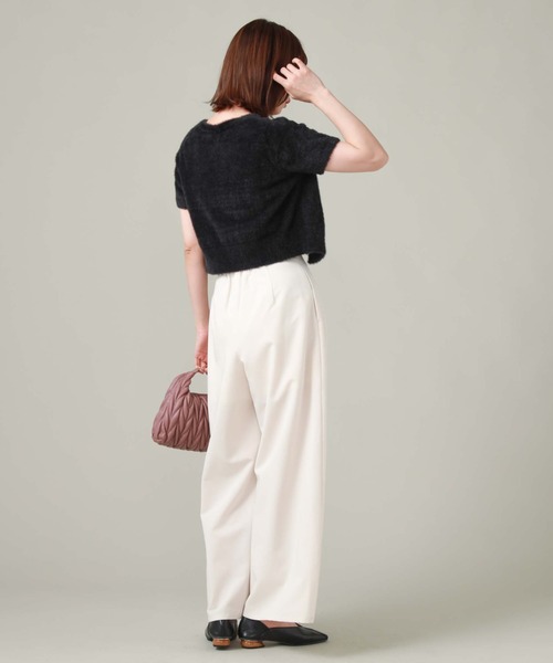 archives(アルシーヴ)の「チェーンミニフェザーニットアンサンブル(ニット/セーター・レディース・アイボリー/ブラック/モカ・MEDIUM)」の17枚目の写真