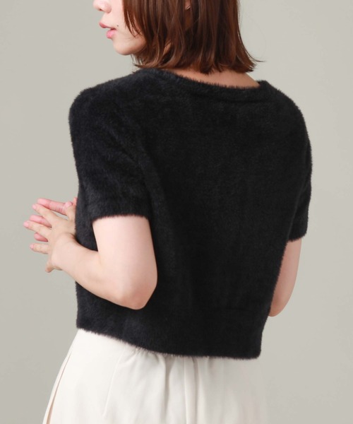 archives(アルシーヴ)の「チェーンミニフェザーニットアンサンブル(ニット/セーター・レディース・アイボリー/ブラック/モカ・MEDIUM)」の14枚目の写真