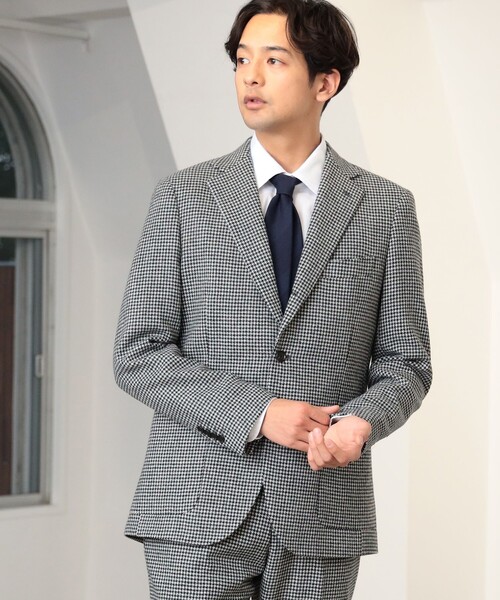 BEAMS HEART（ビームスハート）の「BEAMS HEART / フランネル 3ボタン ジャケット 23AW（セットアップ対応）（テーラードジャケット・メンズ・グレー/ネイビー/その他・X-LARGE/XX-LARGE/LARGE/MEDIUM/SMALL）」の15枚目の写真