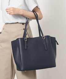 ◆【A4/抗菌防臭裏地】人間工学サイドスリットトート