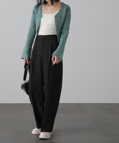 FREE'S MART（フリーズマート）の「◆ハイウエストコクーンパンツ（その他パンツ・レディース・ブラック/ホワイト・MEDIUM/SMALL）」の18枚目の写真