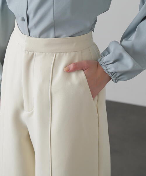 FREE'S MART（フリーズマート）の「◆ハイウエストコクーンパンツ（その他パンツ・レディース・ブラック/ホワイト・MEDIUM/SMALL）」の6枚目の写真