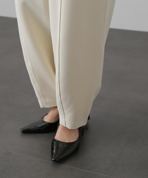 FREE'S MART（フリーズマート）の「◆ハイウエストコクーンパンツ（その他パンツ・レディース・ブラック/ホワイト・MEDIUM/SMALL）」の8枚目の写真