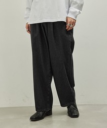 JUNRED | デニムワイドパンツ(デニムパンツ)