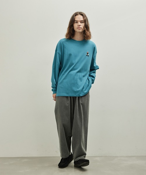 JUNRED(ジュンレッド)の「デニムワイドパンツ(デニムパンツ・メンズ・ネイビー/ブラック/グレー・M/L/LL)」の12枚目の写真