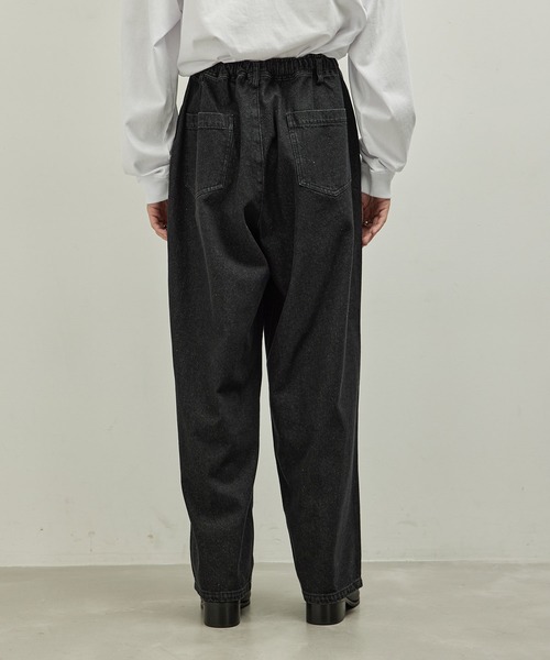 JUNRED(ジュンレッド)の「デニムワイドパンツ(デニムパンツ・メンズ・ネイビー/ブラック/グレー・M/L/LL)」の17枚目の写真