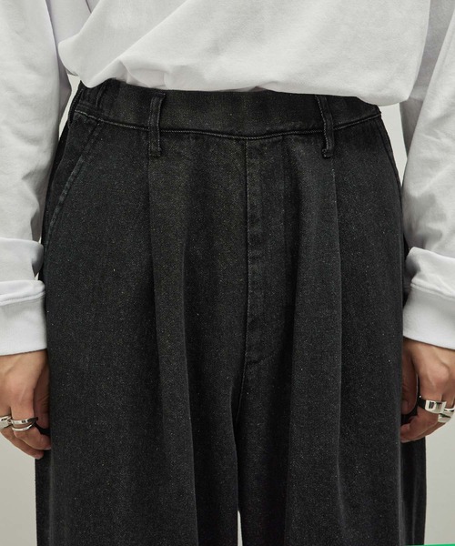 JUNRED(ジュンレッド)の「デニムワイドパンツ(デニムパンツ・メンズ・ネイビー/ブラック/グレー・M/L/LL)」の18枚目の写真