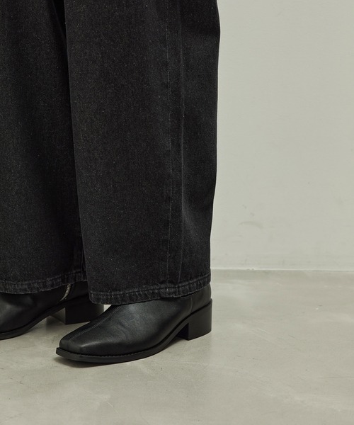 JUNRED(ジュンレッド)の「デニムワイドパンツ(デニムパンツ・メンズ・ネイビー/ブラック/グレー・M/L/LL)」の20枚目の写真