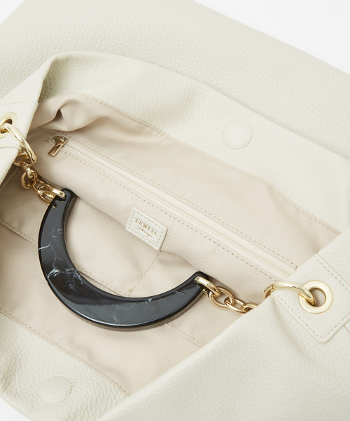 LOWELL things（ロウェル　シングス）の「【旧品番※使用禁止】Resin-T/アクリルHOBOショルダートートBAG/ホーボーバッグ（トートバッグ・レディース・ブラック/アイボリー/セージグリーン・フリー）」の17枚目の写真