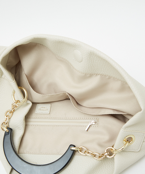 LOWELL things（ロウェル　シングス）の「【旧品番※使用禁止】Resin-T/アクリルHOBOショルダートートBAG/ホーボーバッグ（トートバッグ・レディース・ブラック/アイボリー/セージグリーン・フリー）」の16枚目の写真