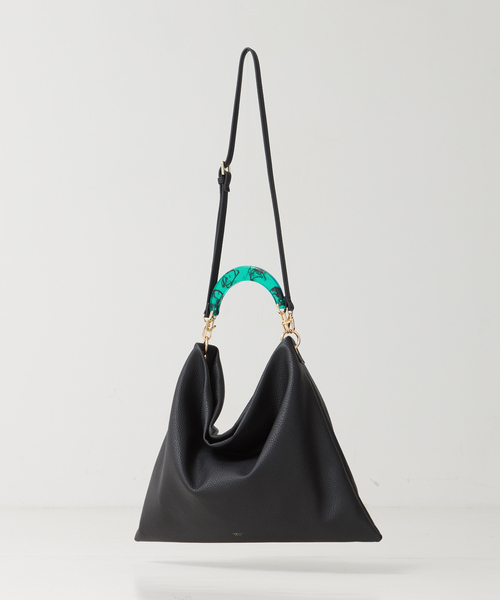 LOWELL things（ロウェル　シングス）の「【旧品番※使用禁止】Resin-T/アクリルHOBOショルダートートBAG/ホーボーバッグ（トートバッグ・レディース・ブラック/アイボリー/セージグリーン・フリー）」の9枚目の写真