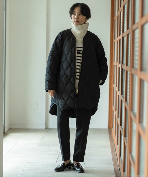 OPAQUE.CLIP（オペークドットクリップ）の「◆≪エマール検証済≫イージーテーパードパンツ/ネオサーモ【洗濯機洗い可/蓄熱素材/ストレッチ/イージーケア】（その他パンツ・レディース・ボルドー/ブラウン系その他/オフホワイト/ブラック・38/36/40/34/42）」の20枚目の写真