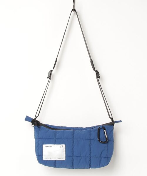 ADAM PATEK(アダムパテック)の「【ADAM PATEK】square quilt mini shoulder bag/スクエアキルティングミニショルダーバッグ(ショルダーバッグ・メンズ・ホワイト/ブルー/ブラック/カーキ・フリー)」の4枚目の写真