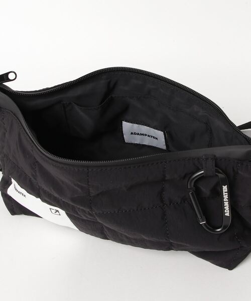 ADAM PATEK(アダムパテック)の「【ADAM PATEK】square quilt mini shoulder bag/スクエアキルティングミニショルダーバッグ(ショルダーバッグ・メンズ・ホワイト/ブルー/ブラック/カーキ・フリー)」の7枚目の写真