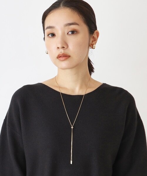 THE SHOP TK (ザ ショップ ティーケー )の「◆【Nerine】スネークチェーンラリエット(ネックレス・レディース・ゴールド/シルバー・00)」の8枚目の写真