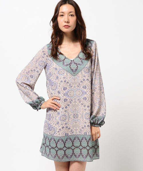 Grace Continental グレースコンチネンタル の ペイズリーパターンワンピース ワンピース Wear