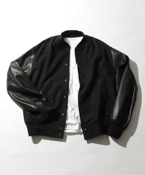 セール】【SETUP7】Award Jacket Graph parper like fabric