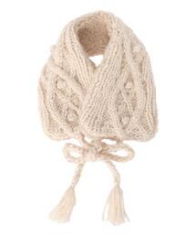 Samansa Mos2 | 2WAYニットイヤマフ付け襟(ネックレス)