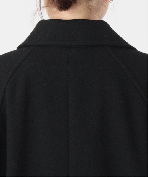 JOURNAL STANDARD relume（ジャーナルスタンダード　レリューム）の「《WEB限定追加2》尾州ウールショートPコート（ピーコート・レディース・ブラック・38/36）」の13枚目の写真