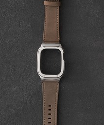 PR01.（ピーアールワン）の「ZANDY  ステンレス一体式/レザーベルト Apple Watch専用（スマホケース/カバー）」