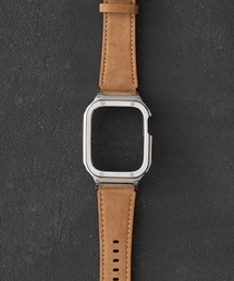 PR01.（ピーアールワン）の「ZANDY  ステンレス一体式/レザーベルト Apple Watch専用（スマホケース/カバー）」