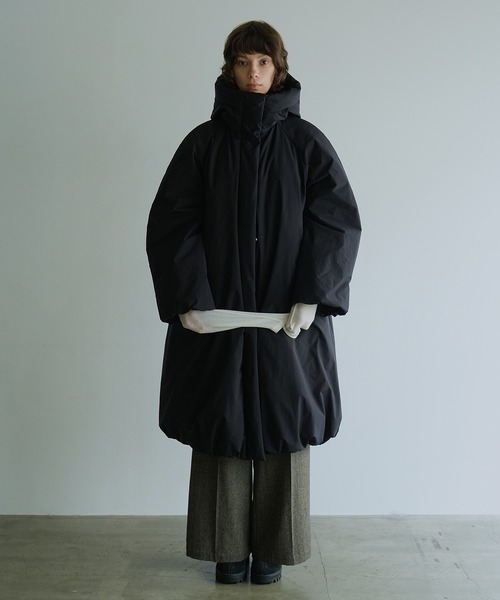 セール】BALLOON HOODIE LONG DOWN COAT（ダウンジャケット