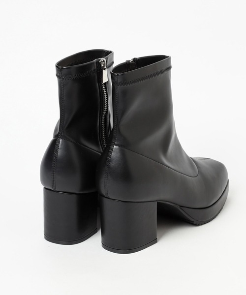 HARE(ハレ)の「ストレッチハイソールブーツ(HARE)(ブーツ・メンズ・ブラック・MEDIUM/LARGE)」の6枚目の写真