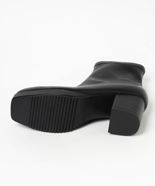 HARE(ハレ)の「ストレッチハイソールブーツ(HARE)(ブーツ・メンズ・ブラック・MEDIUM/LARGE)」の7枚目の写真