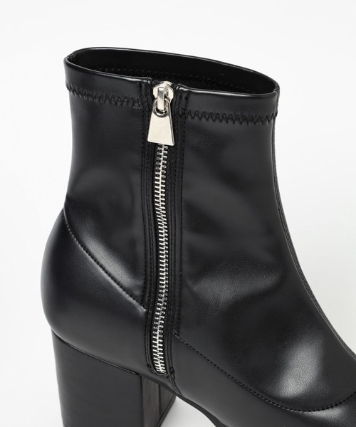 HARE(ハレ)の「ストレッチハイソールブーツ(HARE)(ブーツ・メンズ・ブラック・MEDIUM/LARGE)」の12枚目の写真