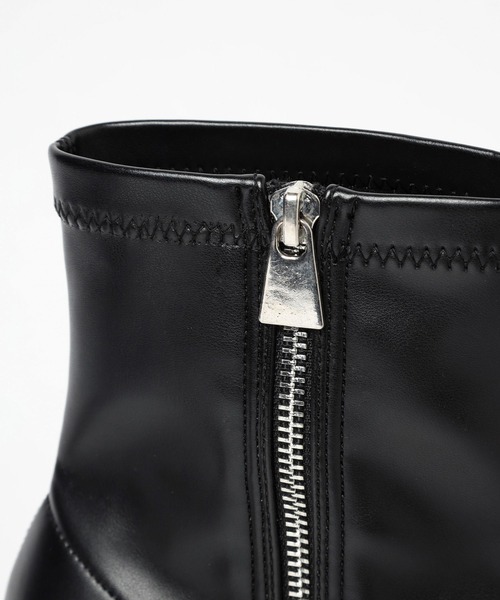 HARE(ハレ)の「ストレッチハイソールブーツ(HARE)(ブーツ・メンズ・ブラック・MEDIUM/LARGE)」の13枚目の写真