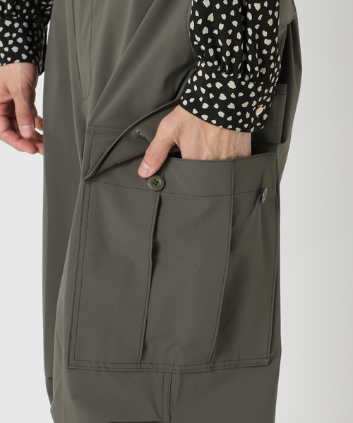 EDIFICE（エディフィス）の「ナイロントリコット HUGEASY カーゴパンツ（カーゴパンツ・メンズ・グレー/ネイビー・LARGE/MEDIUM）」の18枚目の写真