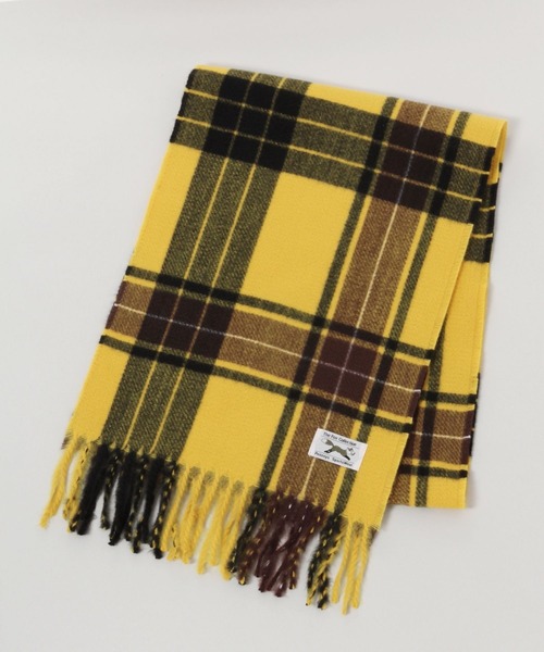 PENNEYS（ぺニーズ）の「【THE FOX】ユニセックス/チェックマフラー（マフラー・メンズ・ブラック/ダークグリーン/マスタード・FREE）」の17枚目の写真