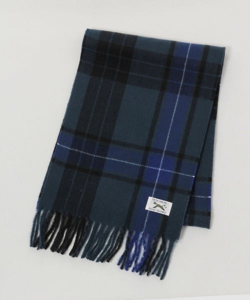 PENNEYS（ぺニーズ）の「【THE FOX】ユニセックス/チェックマフラー（マフラー・メンズ・ブラック/ダークグリーン/マスタード・FREE）」の20枚目の写真