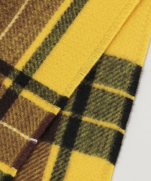 PENNEYS（ぺニーズ）の「【THE FOX】ユニセックス/チェックマフラー（マフラー・メンズ・ブラック/ダークグリーン/マスタード・FREE）」の22枚目の写真