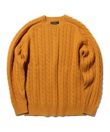 BEAMS PLUS（ビームスプラス）の「5ゲージ ケーブル クルーネック（ニット/セーター）」