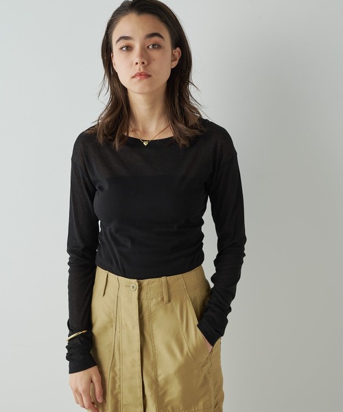 Whim Gazette（ウィムガゼット）の「強撚シアープルオーバー（Tシャツ