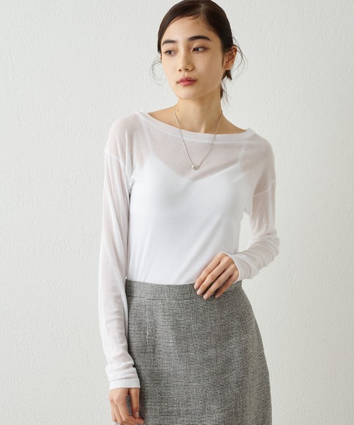 Whim Gazette（ウィムガゼット）の「強撚シアープルオーバー（Tシャツ