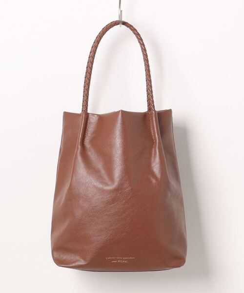 ROPE' PICNIC（ロペピクニック）の「【累計25,000点突破】洗えるメッシュハンドルミドルトートバッグ/新色追加（トートバッグ・レディース・ブルー/キナリ/ピンク系その他2/ピンク/イエロー系その他/シルバー/ブラック/ベージュ/ラベンダー/ピンク系その他/ゴールド/レッド/ブルー系その他4/ブラウン系その他2・FREE）」の3枚目の写真