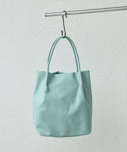 ROPE' PICNIC（ロペピクニック）の「【累計25,000点突破】洗えるメッシュハンドルミドルトートバッグ/新色追加（トートバッグ・レディース・ブルー/キナリ/ピンク系その他2/ピンク/イエロー系その他/シルバー/ブラック/ベージュ/ラベンダー/ピンク系その他/ゴールド/レッド/ブルー系その他4/ブラウン系その他2・FREE）」の6枚目の写真