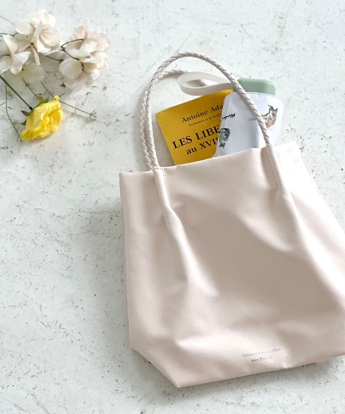 ROPE' PICNIC（ロペピクニック）の「【累計25,000点突破】洗えるメッシュハンドルミドルトートバッグ/新色追加（トートバッグ・レディース・ブルー/キナリ/ピンク系その他2/ピンク/イエロー系その他/シルバー/ブラック/ベージュ/ラベンダー/ピンク系その他/ゴールド/レッド/ブルー系その他4/ブラウン系その他2・FREE）」の15枚目の写真