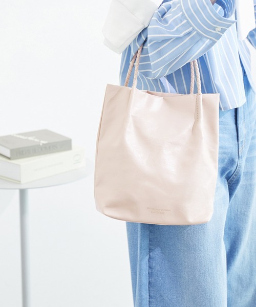 ROPE' PICNIC（ロペピクニック）の「【累計25,000点突破】洗えるメッシュハンドルミドルトートバッグ/新色追加（トートバッグ・レディース・ブルー/キナリ/ピンク系その他2/ピンク/イエロー系その他/シルバー/ブラック/ベージュ/ラベンダー/ピンク系その他/ゴールド/レッド/ブルー系その他4/ブラウン系その他2・FREE）」の16枚目の写真