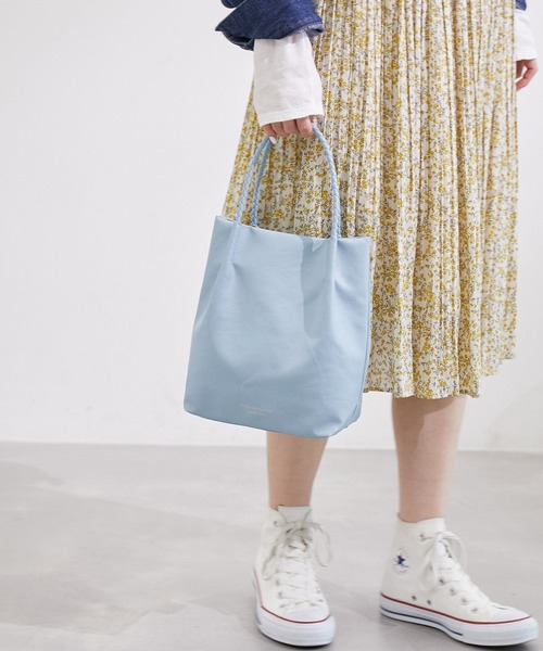 ROPE' PICNIC（ロペピクニック）の「【累計25,000点突破】洗えるメッシュハンドルミドルトートバッグ/新色追加（トートバッグ・レディース・ブルー/キナリ/ピンク系その他2/ピンク/イエロー系その他/シルバー/ブラック/ベージュ/ラベンダー/ピンク系その他/ゴールド/レッド/ブルー系その他4/ブラウン系その他2・FREE）」の18枚目の写真